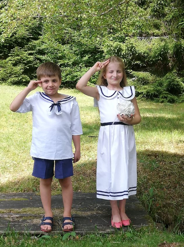 Les enfants d'honneur de Fifi au jardin Mariages_i21