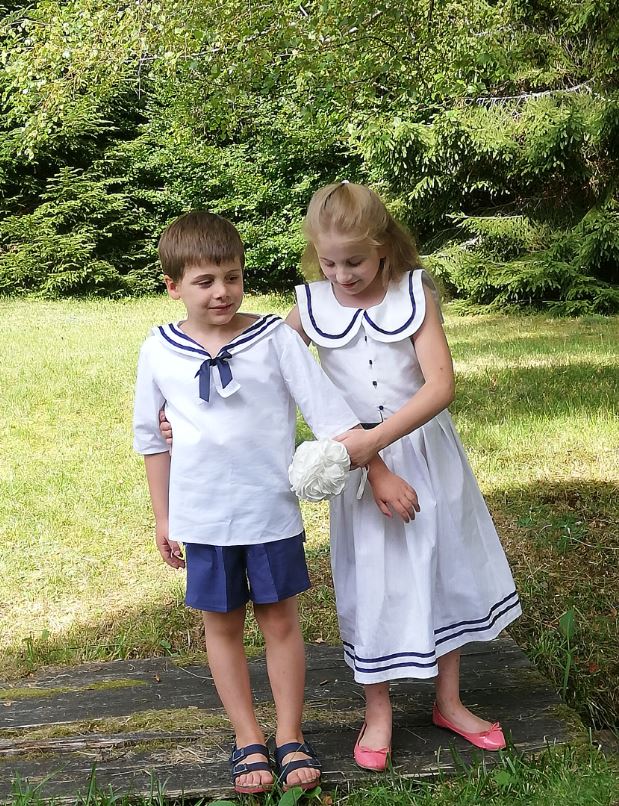 Les enfants d'honneur de Fifi au jardin Mariages_i21234
