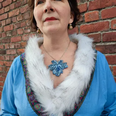 Robe jehanne et ceinture tenue medievale costume historique fait main fifi au jardin i4