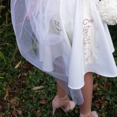 Robe Les Créations _Les Mariées de Fifi au jardin_ robe et traîne _i3