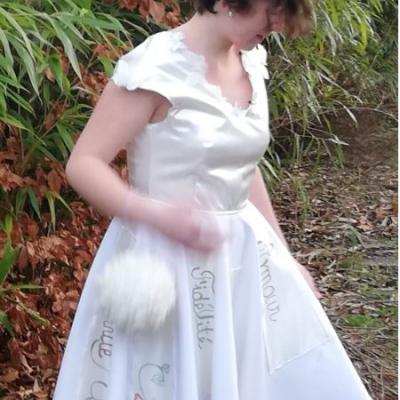 Robe Les Créations _Les Mariées de Fifi au jardin_ robe et traîne _i6