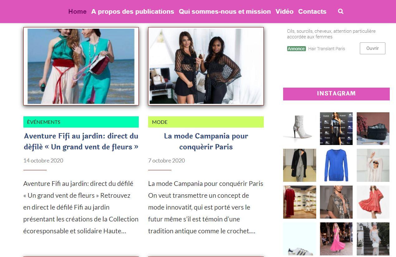 Article fashion luxury sur le direct du defile fifi au jardin un grand vent de fleurs 14102020 i1