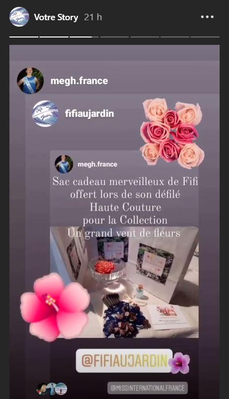 Backstage du defile de la collection sur la story fifi au jardin collection un grand vent de fleurs i2