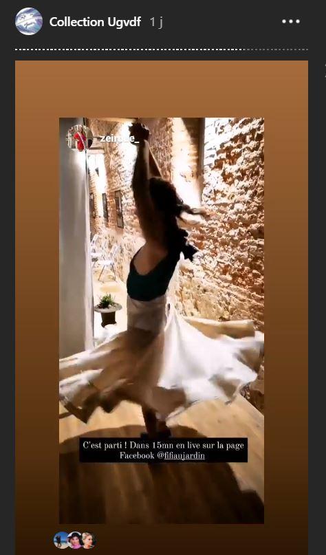 Backstage du defile de la collection sur la story fifi au jardin collection un grand vent de fleurs i9