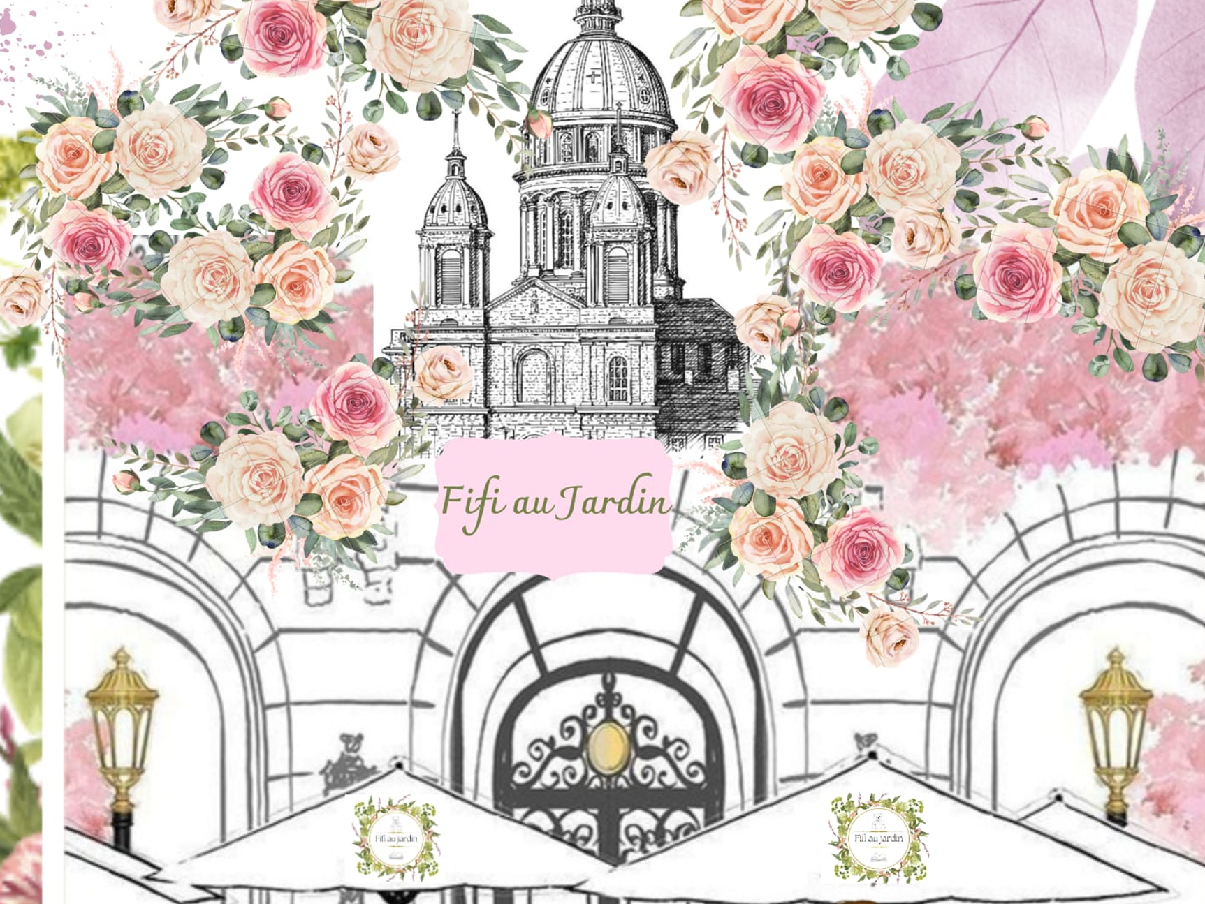 Bienvenue dans le boudoir de fifi au jardin creations upcyclees i0