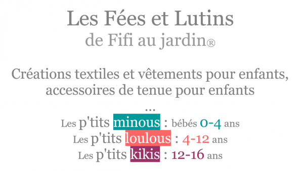 Les fees et lutins de fifi au jardin