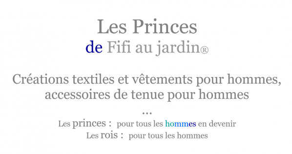 Les princes de fifi au jardin
