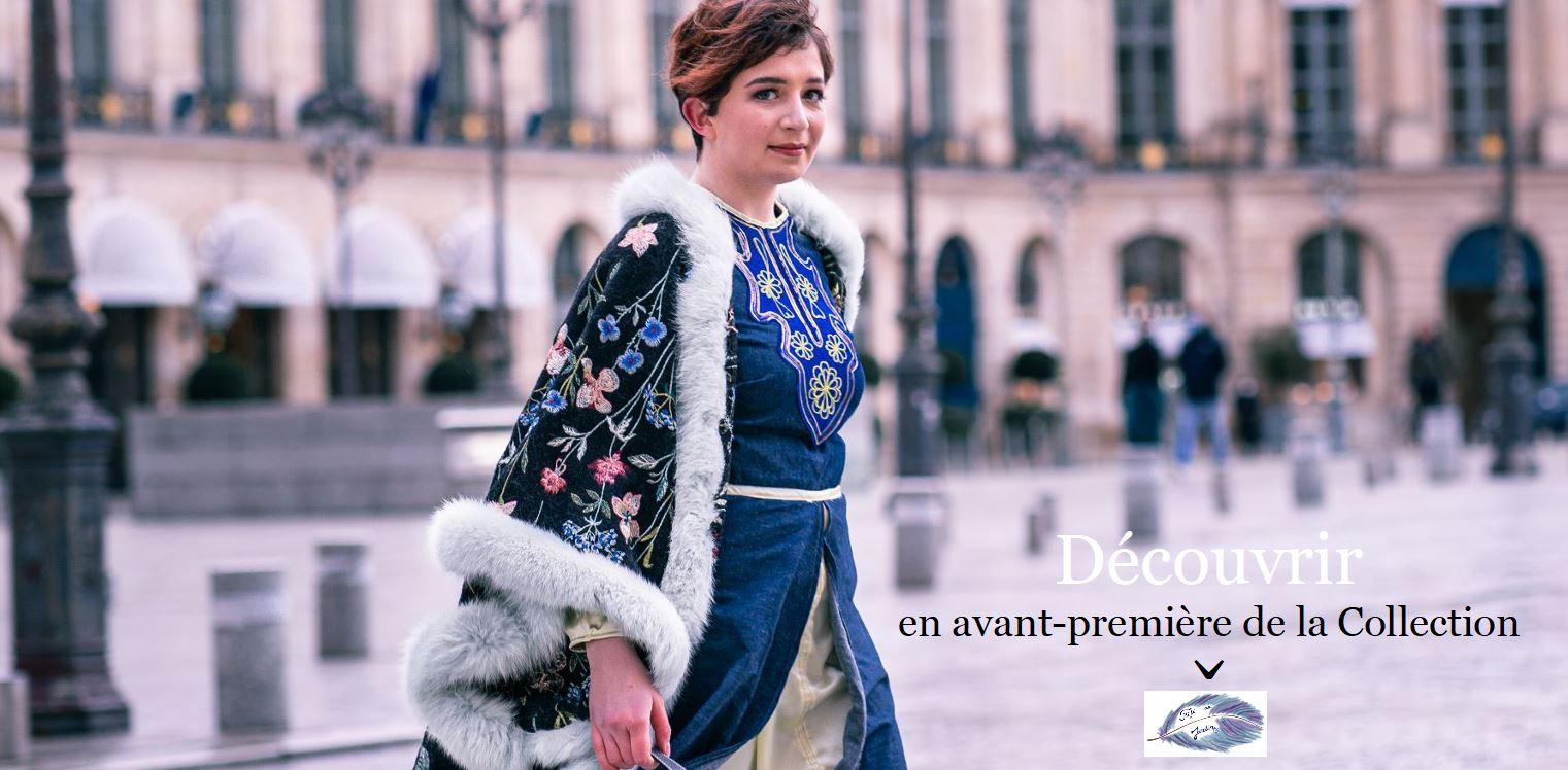 Une annee chez fifi presente le manteau princesse anastasia decouvrir en avant premiere de la collection