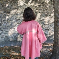 Veste eglantine en laine reversible edition figue maison fifi au jardin i2