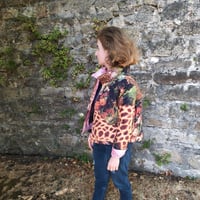 Veste reversible fauve coton et toile edition figue maison fifi au jardin i2